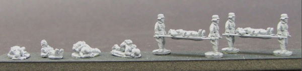 Stretcher Bearers & Casualties