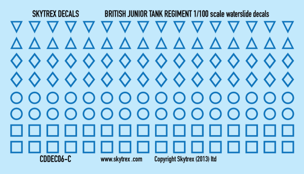 British Tank Markings Bundle
