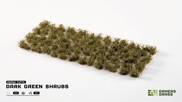 Gamer`s Grass: Dark Green Shrubs