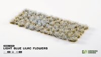Gamer`s Grass: Light Blue Lilac Flowers