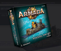 Armada: Abyssal Dwarf Hellfane Battleship