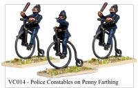 Victorians/Edwardians: Police Constables on Penny Farthings