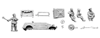 Kubelwagen and Crew