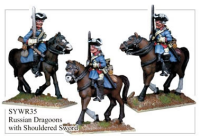 Seven Years War: Russian Dragoons with Shouldered Sword