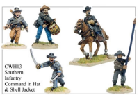American Civil War: Infantry in Hats and Shell Jackets...