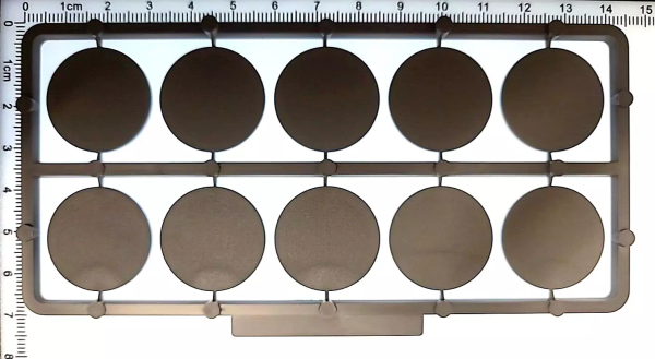 25mm Round Unlipped Base Frame (x40)