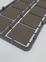 25mm Square Unlipped Base Frame (x40)