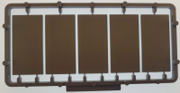 25mm x 50mm Rectangle Unlipped Base Frame (x20)