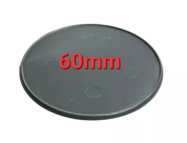 60mm Lipped Base Singles (x10)