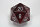 Speckled 34mm Silver Volcano d20