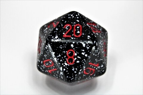 Speckled 34mm Space d20