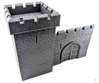 28mm Fortified Square Castle Tower Connectors