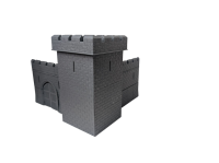 28mm Fortified Square Castle Tower Connectors