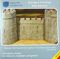 28mm Medieval Fortified Castle Wall
