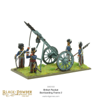 Napoleonic British Rocket Bombarding Frame 2