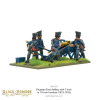 Napoleonic Prussian Foot Artillery with 7 or 10-inch...