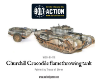 Churchill Crocodile Flamethrowing Tank