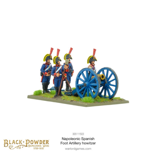 Napoleonic Spanish Foot Artillery Howitzer