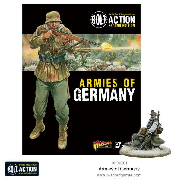 Deutsch German WW2 Warlord Games Tabletop Bolt Action Armeebuch Deutschland 