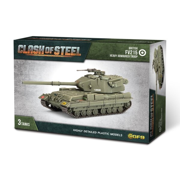 Clash of Steel: British FV215 Heavy Armoured Troop