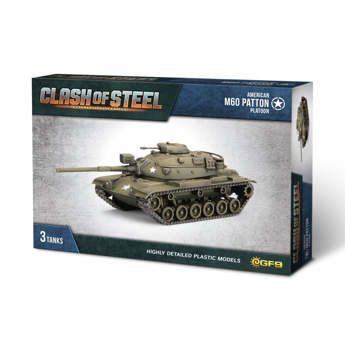 Clash of Steel: American M60 Patton Platoon, 27,00
