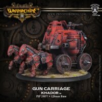 Khador Gun Carriage Cavalry Battle Engine