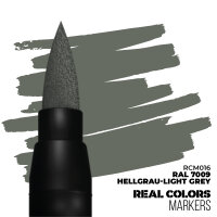 Real Colors Marker: Hellgrau - Light Grey RAL7009