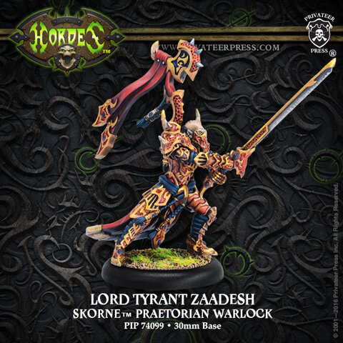 Skorne: Warlock Lord Tyrant Zaadesh