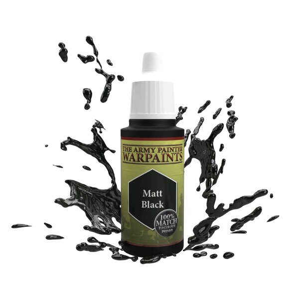 Army Painter: Warpaints - Matt Black