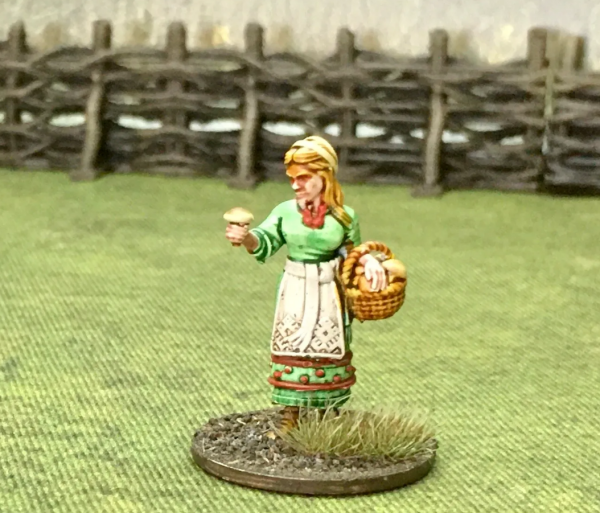 Viking Civilian: Frigg Collecting Mushrooms