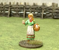 Viking Civilian: Frigg Collecting Mushrooms