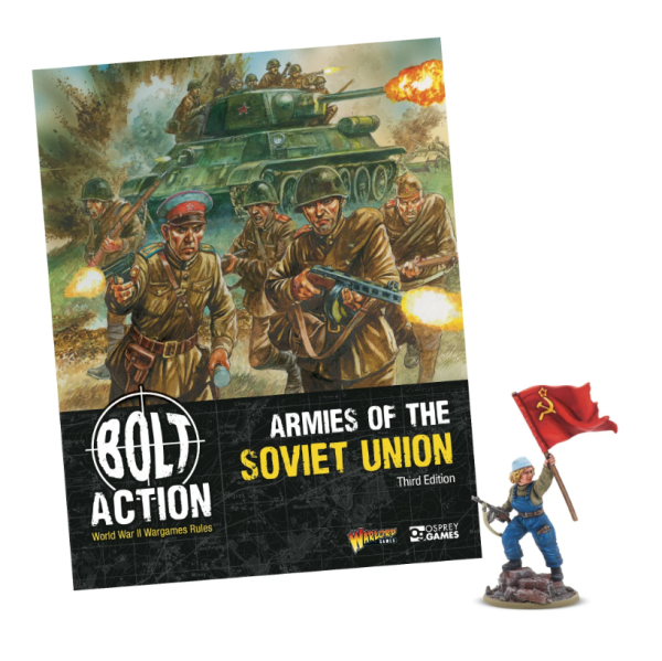 Bolt Action: Armies of the Soviet Union - Third Edition with Olga Kovalyova Special Miniature