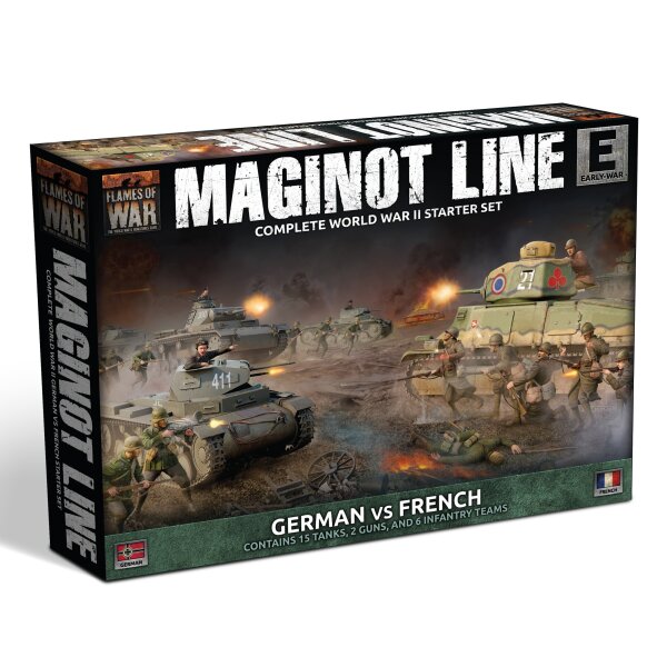Maginot Line: Complete World War II Starter Set - German vs. French