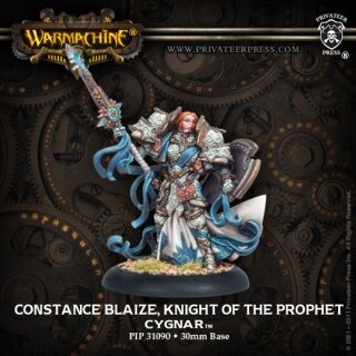 Cygnar Constance Blaize, Knight of the Prophet