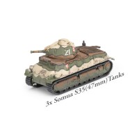 French Renault Char B1 Combat Company (EW)