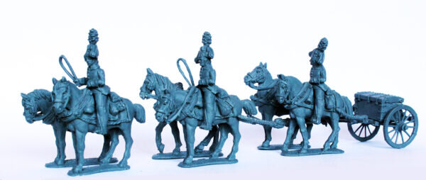 1806 Prussian: Six Horse Limber Standing (No Gun)