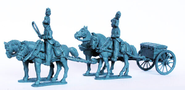 1806 Prussian: Four Horse Limber Standing (No Gun)