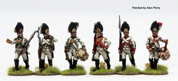 1806-1809 Saxon Army: Grenadier Command, Marching, Full Dress 1806