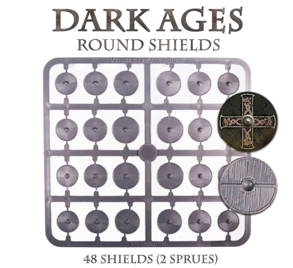 Dark Age Round Shields x 48