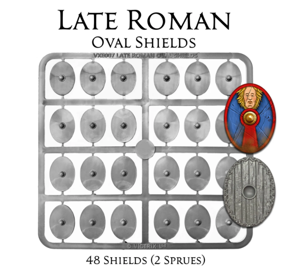 Late Roman Oval Shields x 48