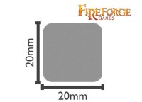 Bases 20x20mm Rounded Corners (25pcs.)