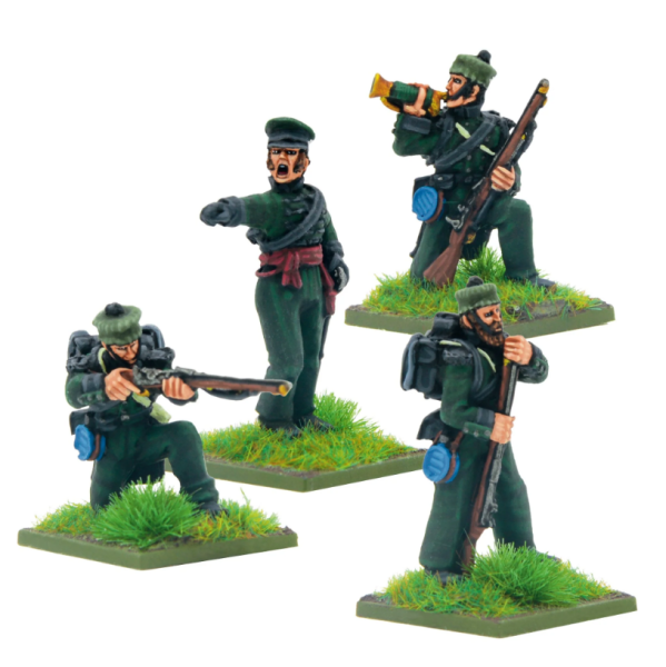 The Crimean War 1853-1856: British Rifle Brigade in Forage Caps Command