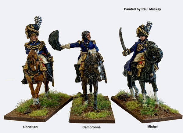 Imperial Guard Commanders Mounted