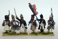Line Regimental Infantry Command in Greatcoats