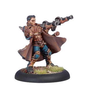 Cygnar Epic Warcaster Captain Allister Caine