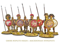 Greek Hoplite Heads