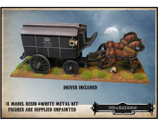 Empire of the Dead: Black Mariah Police Wagon