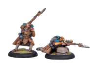 Cygnar Trencher Officer & Sharpshooter