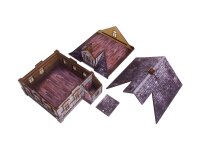 WW2 Ostfront Village Whitewashed Dacha (1) (28mm)