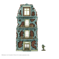 City in Ruins: 4 Storey Building Facade (1)